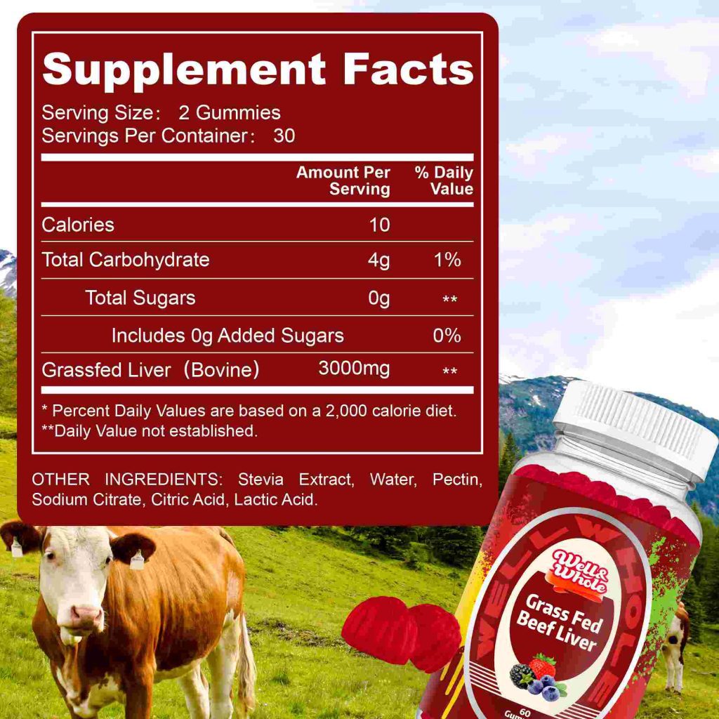 Grass-Fed Beef Liver Supplements